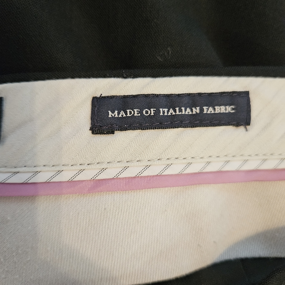 NWOT Banana Republic black Italian wool Jackson trousers pants Womens 10 - Picture 5 of 7